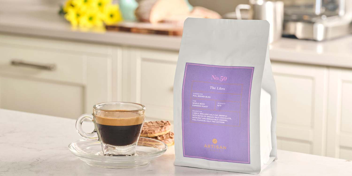 Discover The Libra  Our New Half-Caf Blend – Artisan Coffee Co.