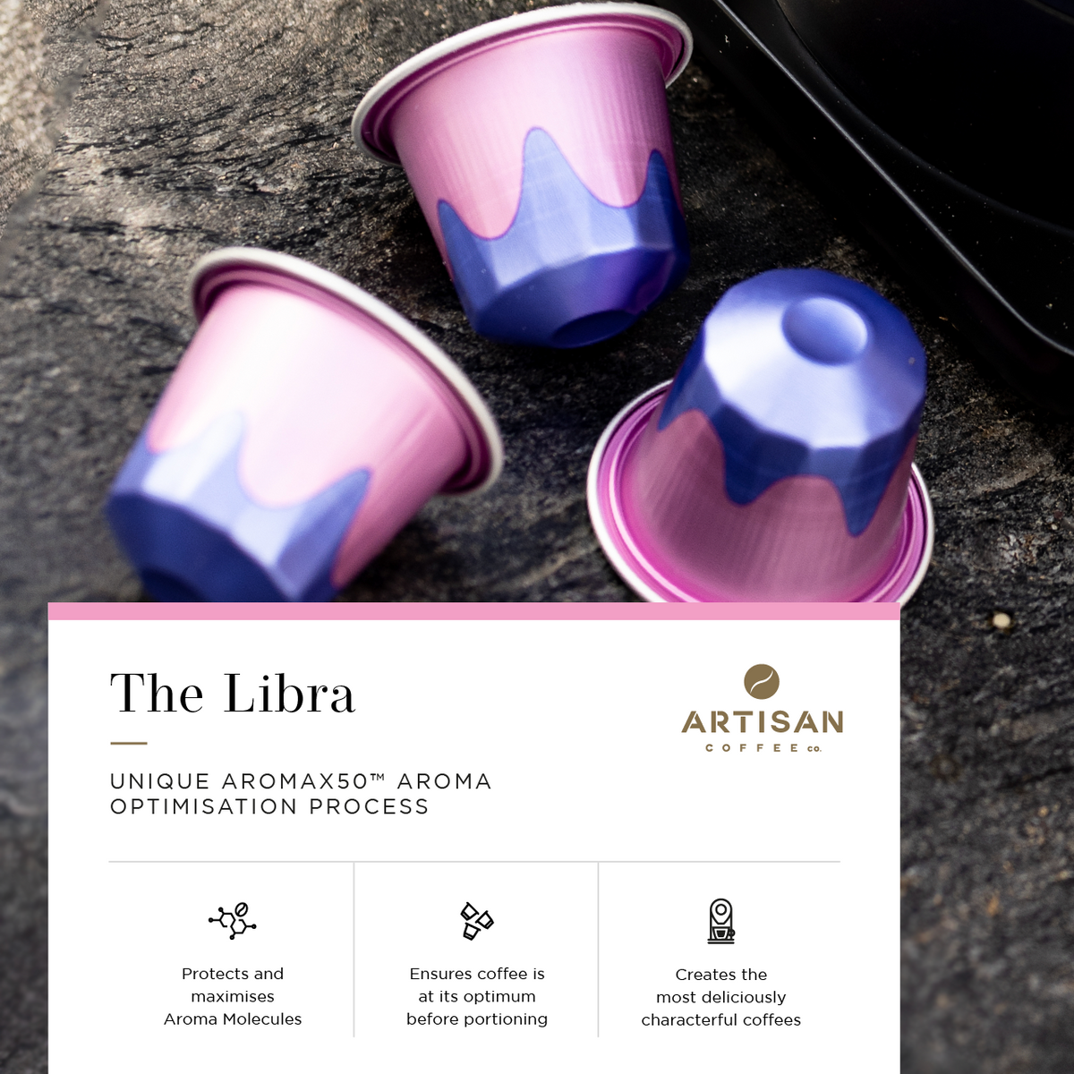 The Libra HalfCaf | Nespresso® compatible coffee pods